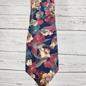 Hunting Horn Classics Men's Floral 100%Silk Handmade Neck Tie